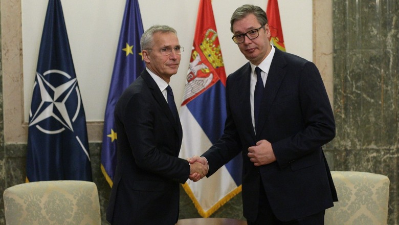 Stoltenberg ne Beograd: Asociacioni, celes per normalizimin e marredhenieve Kosove-Serbi